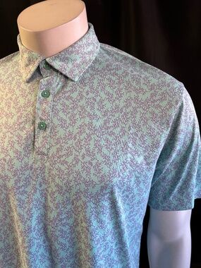 Nice mens medium Swannies Golf golf polo